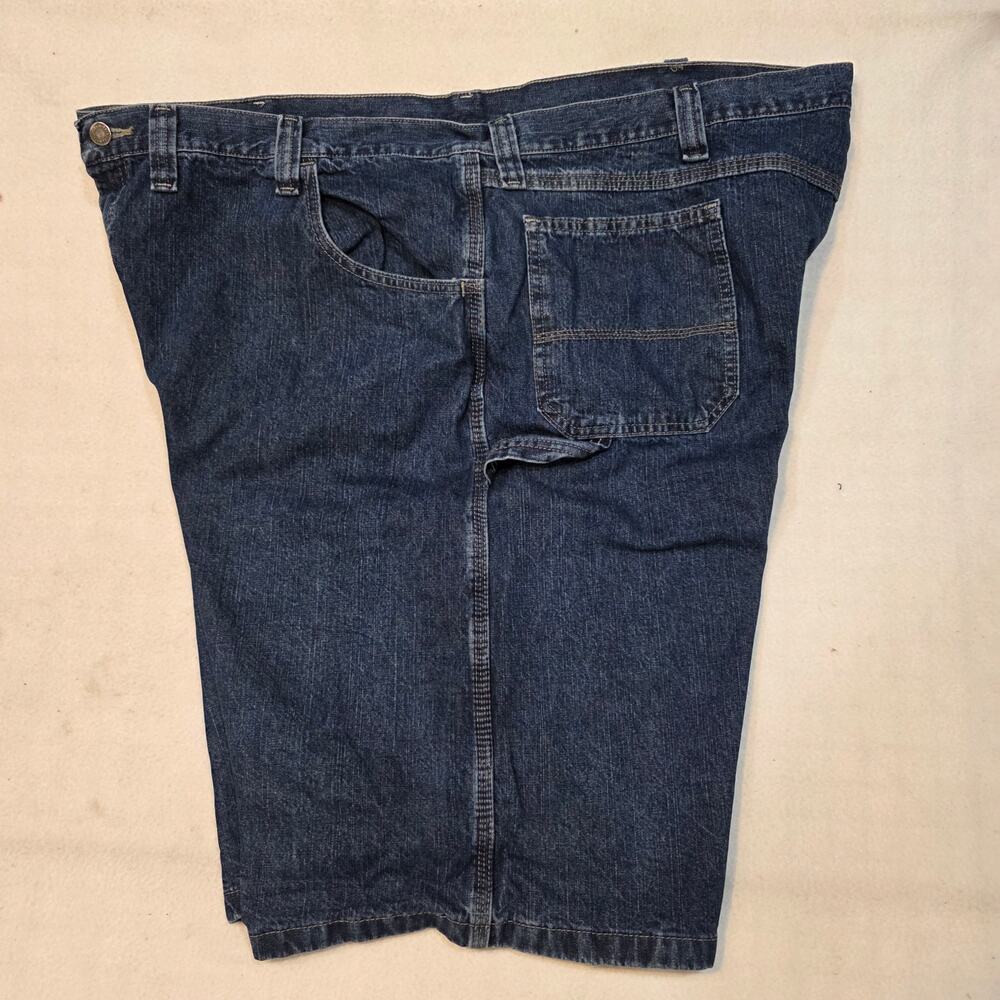 Wrangler Blue Denim Carpenter Jean Shorts 100% Cotton Sz 48 Mens 10.5" Inseam